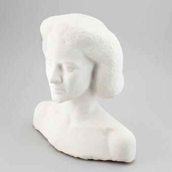 HENRIK ROXSTRÖM, sculpture. Signed. Dated. Marble. Height 45 cm.