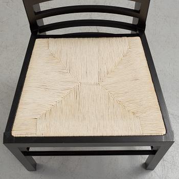 CHARLES RENNIE MACKINTOSH, stol, "Willow 2", Cassina, formgiven 1904, 1970-tal.