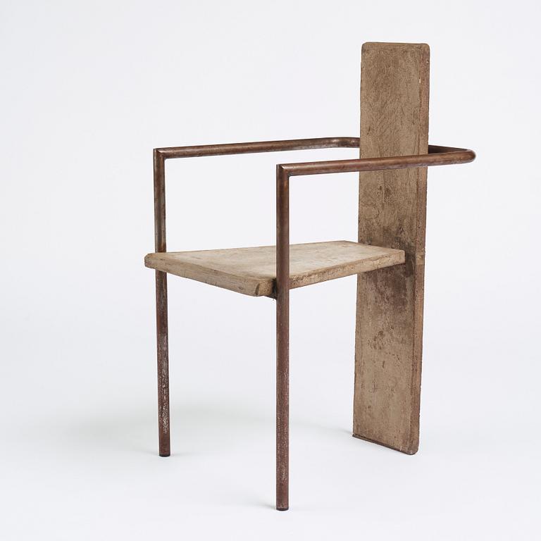 Jonas Bohlin, ”Concrete”, karmstol, Källemo, efter 1981.