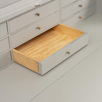 Skrivskåp, 1700/1800-tal.