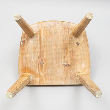 Axel Einar Hjorth, an 'Utö' pinewood chair, Nordiska Kompaniet, 1930's.