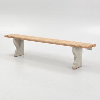 Bench, gustavian style, late 20th century.