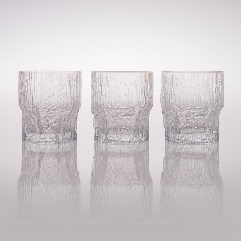 A Set of 20 Aslak Glasses by Iittala 1970-88.