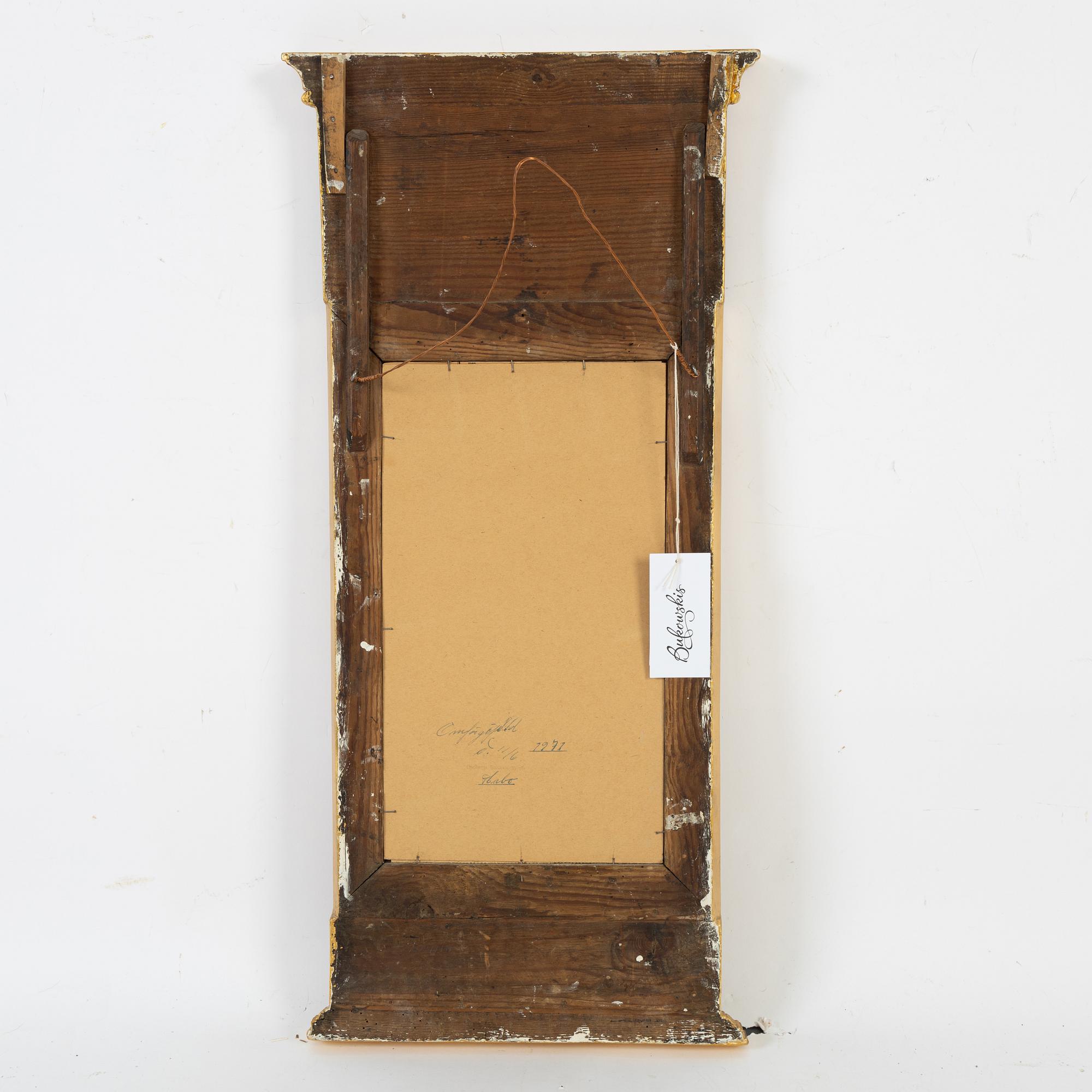 A 19th Century mirror.