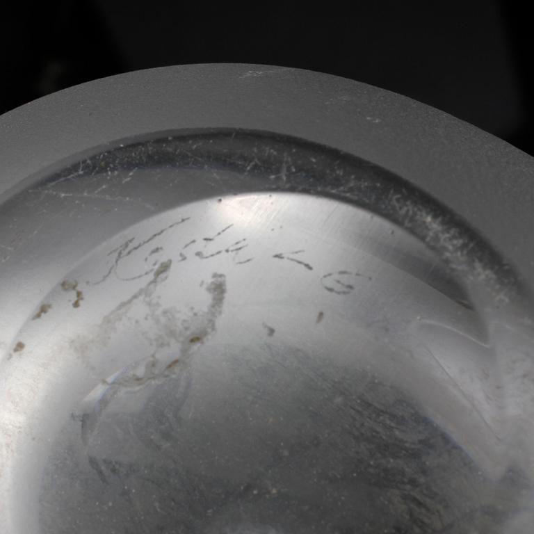 VAS, glas, Vicke Lindstrand, Kosta, 1950-tal.