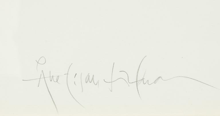 Åke E:son Lindman, pigment print signed edition 93/100.