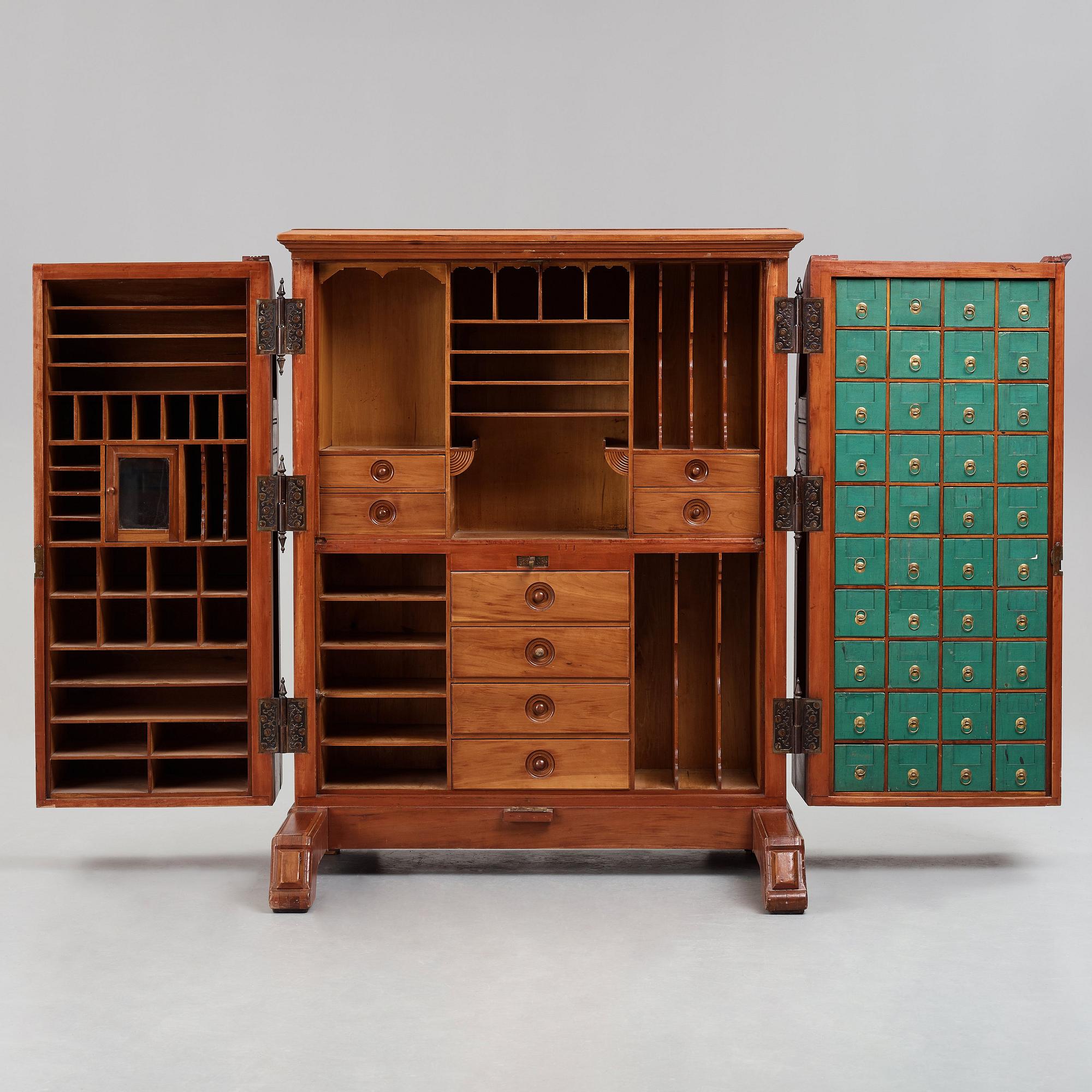 Wooton Desk, USA, late 19th century.
