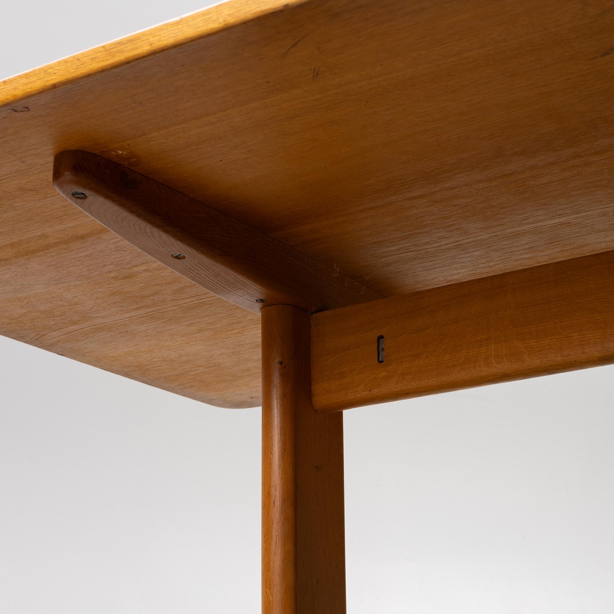 Børge Mogensen, table, "Shaker Table", CM Madsens Fabrikker, Denmark, model designed in 1958.