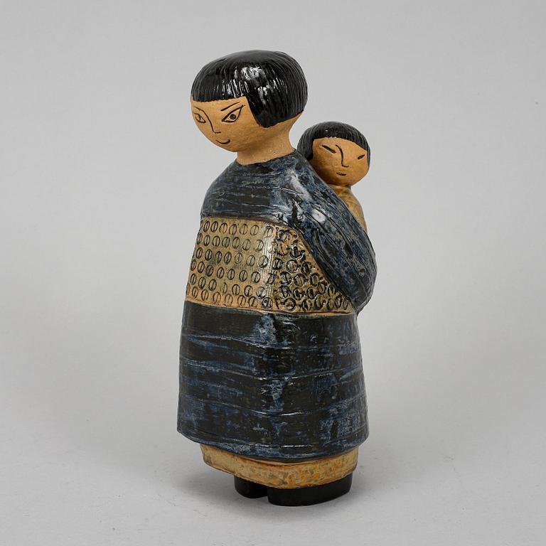Lisa Larson, figurin, stengods, "Japanska", Gustavsberg, 1958-73.