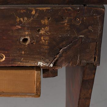 A mid 19th century console table.