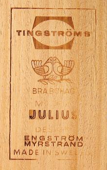 SERVERINGSVAGN, "Julius", ur "Bra Bohag"-serien, Sven Engström och Gunnar Myrstrand, Tingströms.