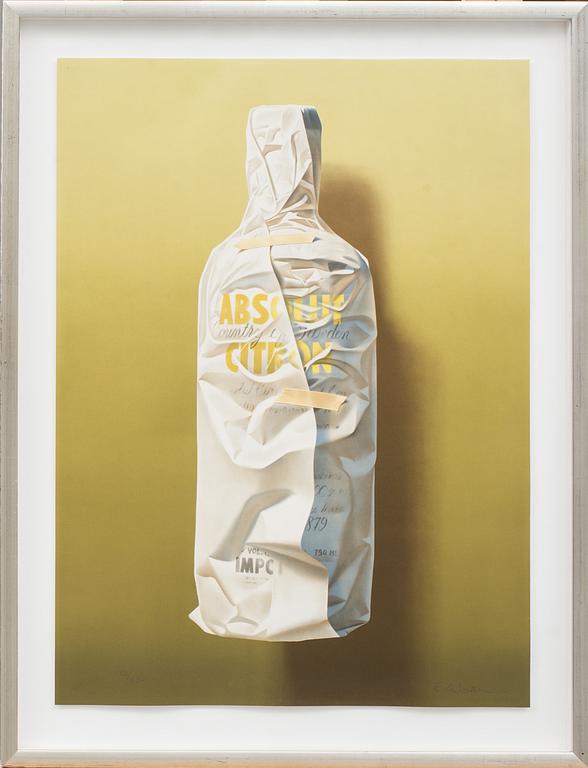 YRJÖ EDELMANN, färglitografi, signerad och numrerad 172/250.