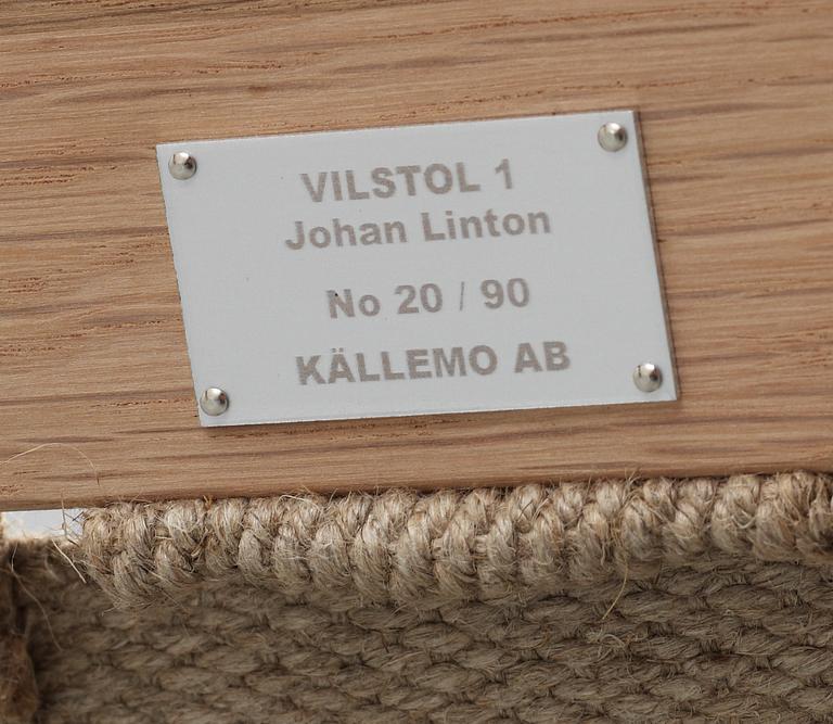 A Johan Linton easy chair 'Caravaggio' by Källemo.