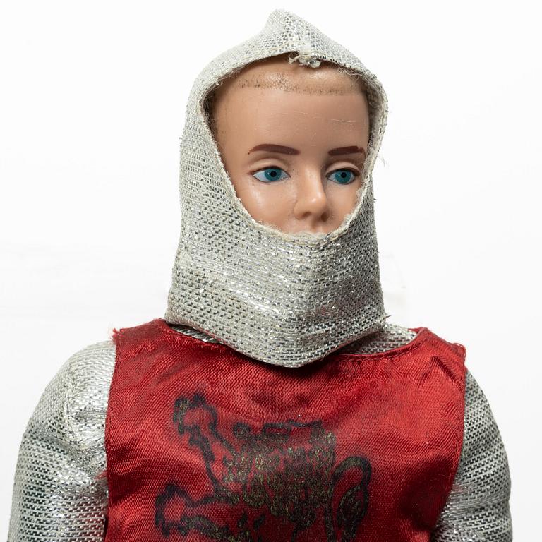 Barbiedockor, 3 st, "Ken", Mattel, 1960-tal.