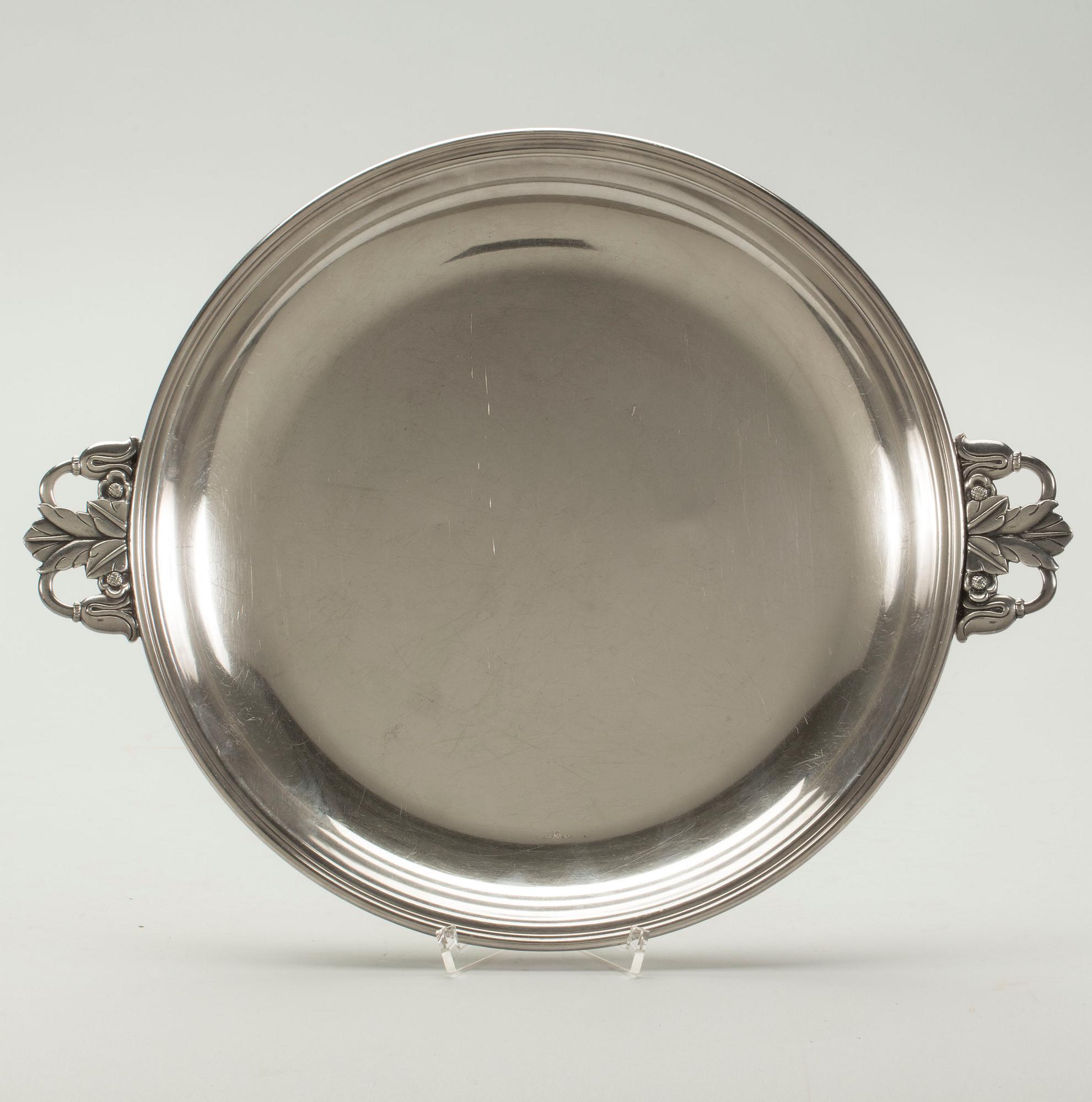 BRICKA, nysilver, GAB, 1900-talets första hälft.