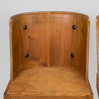 Axel Einar Hjorth, Two 1930s 'Lovö' chairs for Nordiska Kompaniet.