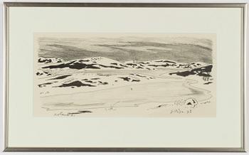 Roland Svensson, 3 litografier, signerade, en daterad -43 och 2 numrerade 16/30 samt 49/360.