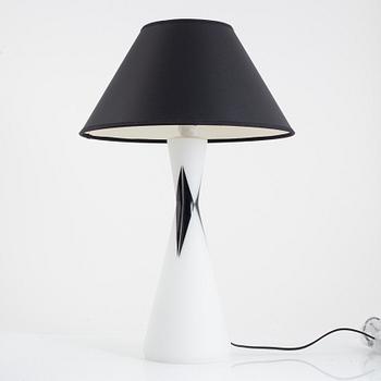 Uno Westerberg, a model 15641 table lamp, Böhlmarks, 1950's.