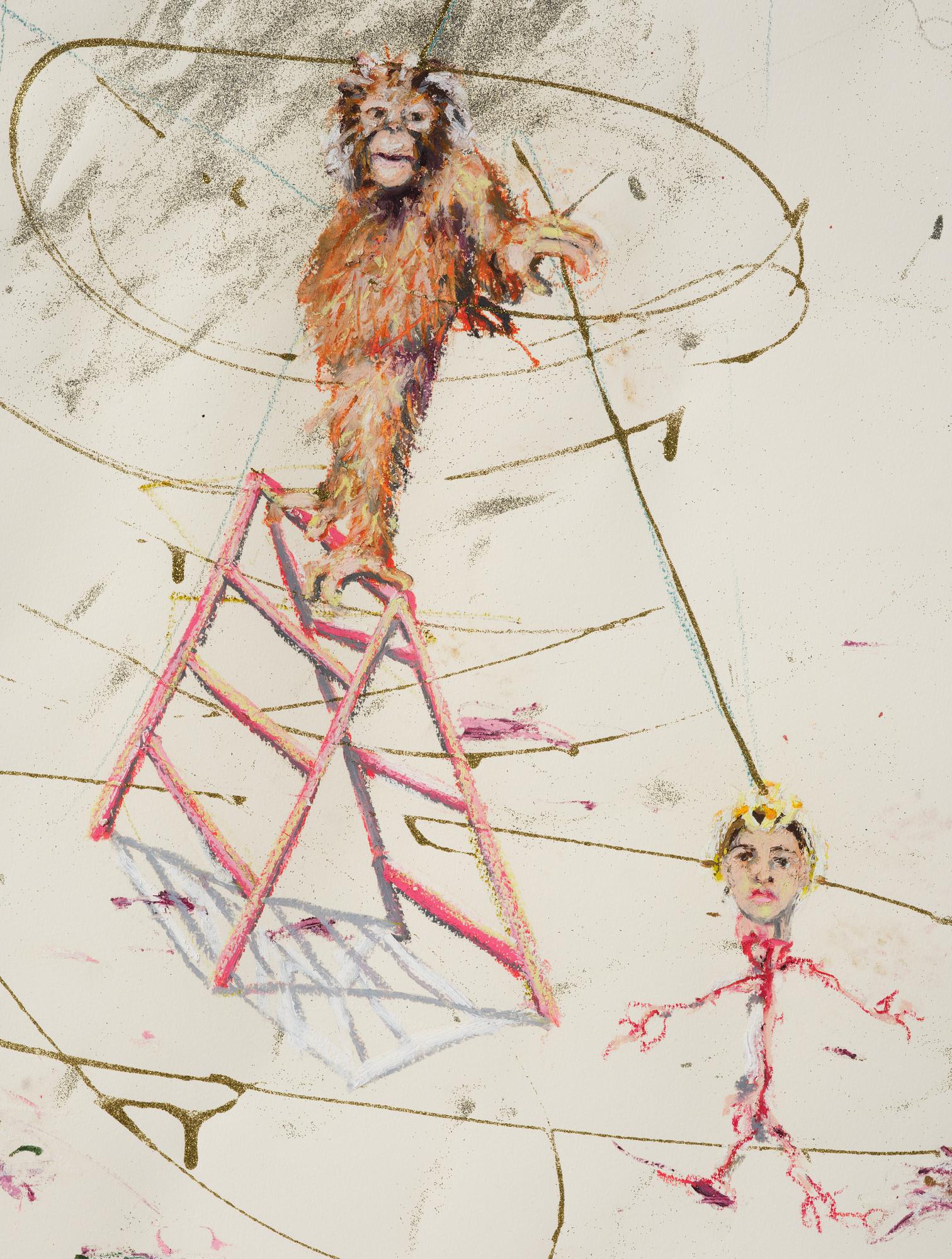 Linn Fernström, "Apan och spök-kvinnan".