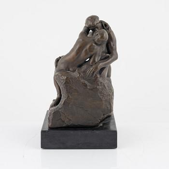 Auguste Rodin, efter. Skulptur, bemålad konstmassa, 1900-talet.