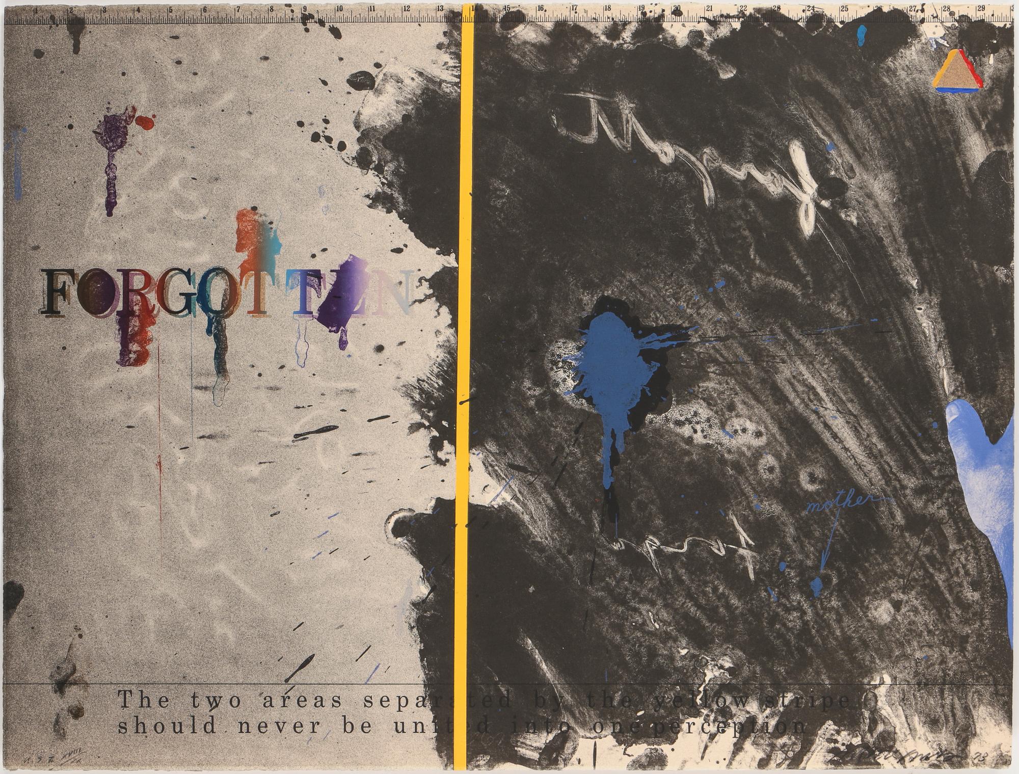 SHUSAKU ARAKAWA, färgserigrafier, 6 st, signerade, numrerade, 1973.