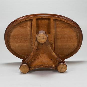 Pöytä, myöhäisempire, 1820-30-luku.