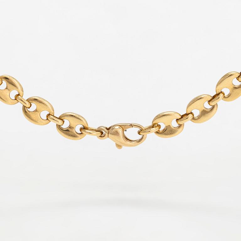 Halsband, 18K guld, Schweiz.