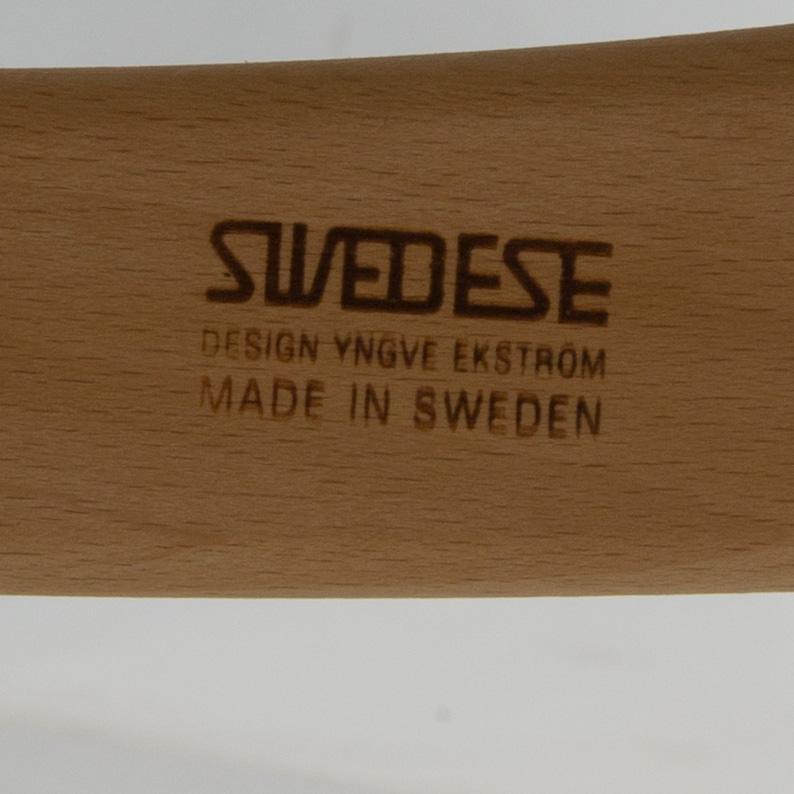 FÅTÖLJER, ett par, "Lamino", Yngve Ekström, Swedese.