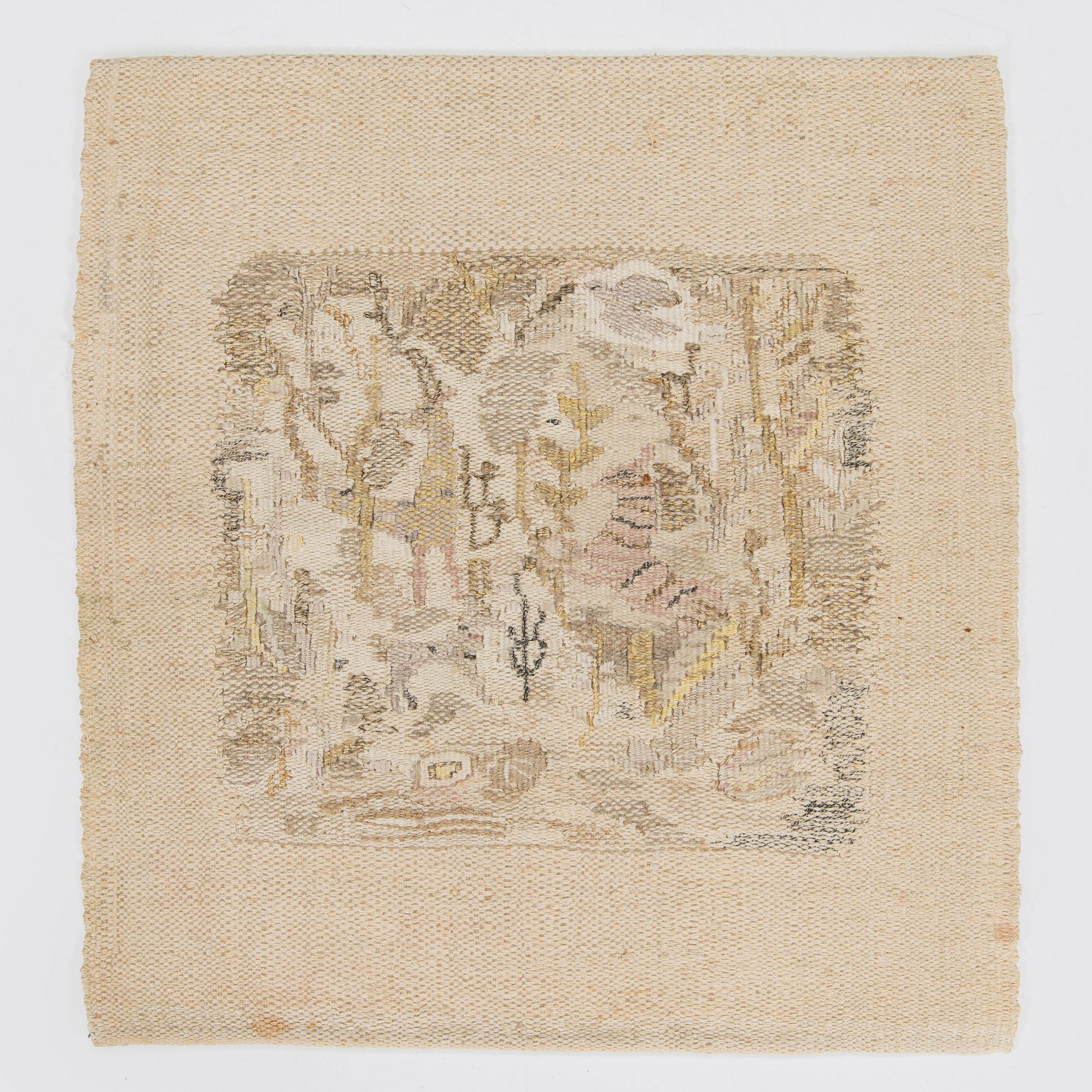 Margareta Ahlstedt-Willandt, bildväv, tillverkare Ateljee Margareta Ahlstedt-Willandt.