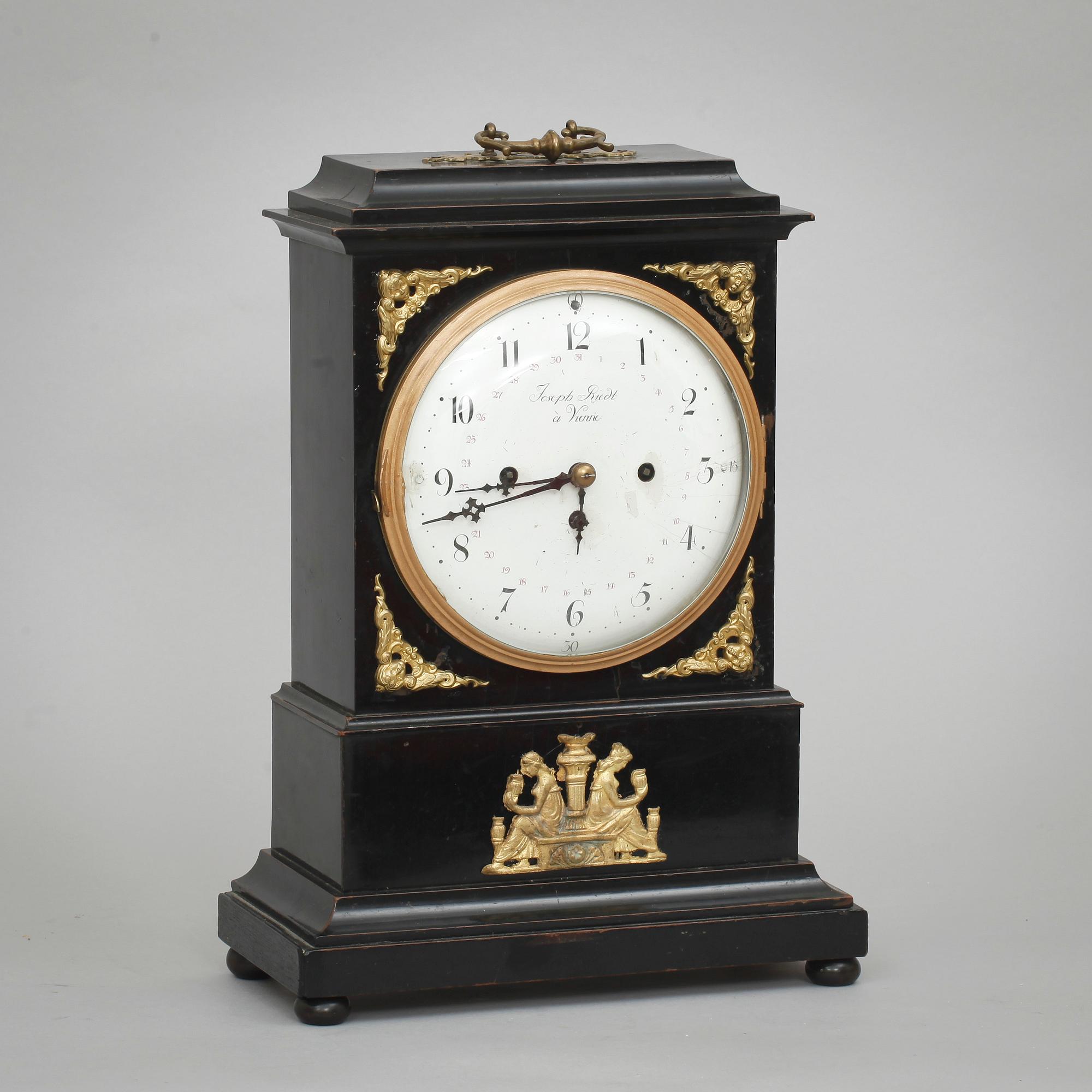 BIBLIOTEKSUR, sign Joseph Riedt à Vienne, 1800-talets mitt.