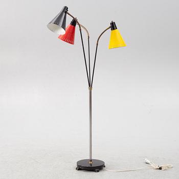 An ÖIA floor lamp, Swedish Modern, 1950s.