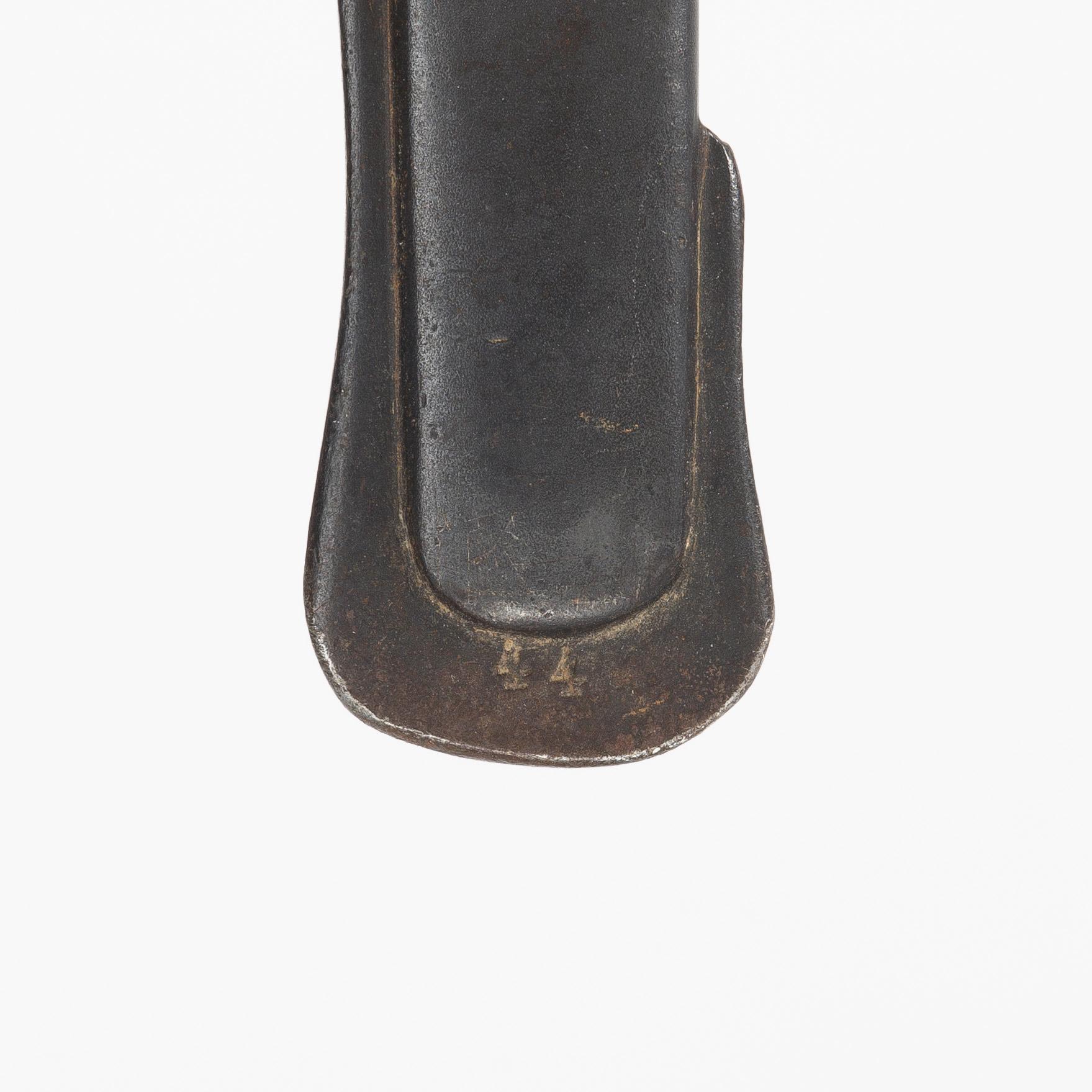 A Swedish artillery officer's sabre, 1889 pattern with scabbard.
