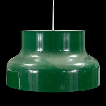 A Swedish Green lacquered aluminium light from Ateljé Lyktan, Anders Pehrson, Åhus.