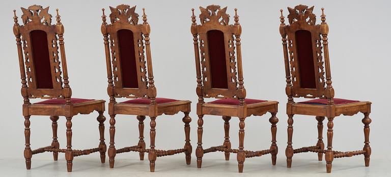 STOLAR, 4 st, Nyrenässans, 1800-talets slut.
