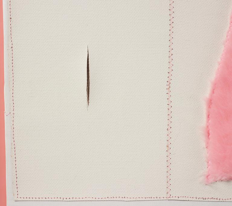 Marie-Louise Ekman, "Spegeldam (Hommage á Lucio Fontana)".