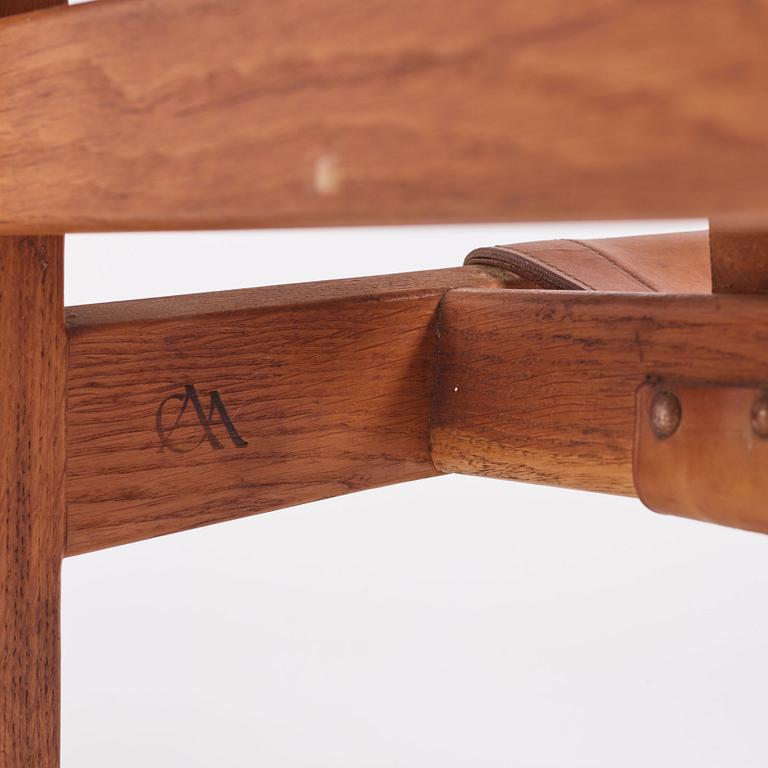 Carl-Axel Acking, a first edition "Trienna", easy chair, cabinetmaker Torsten Schollin, 1950s. Provenance Carl Axel Acking.