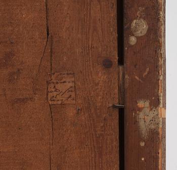 SPEGEL, av Nils Meunier (mästare i Stockholm 1754-1797). Gustaviansk.