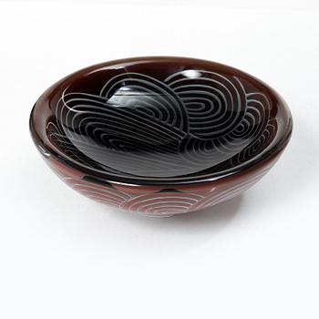 Ingeborg Lundin, Bowl, “Ariel”, Orrefors.