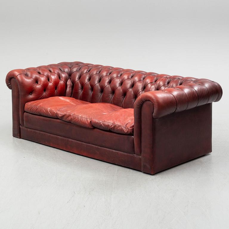 A sofa and a pair of armchairs, England, second half of the 20th century.