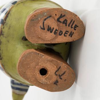 Lisa Larson, two stoneware figurines.