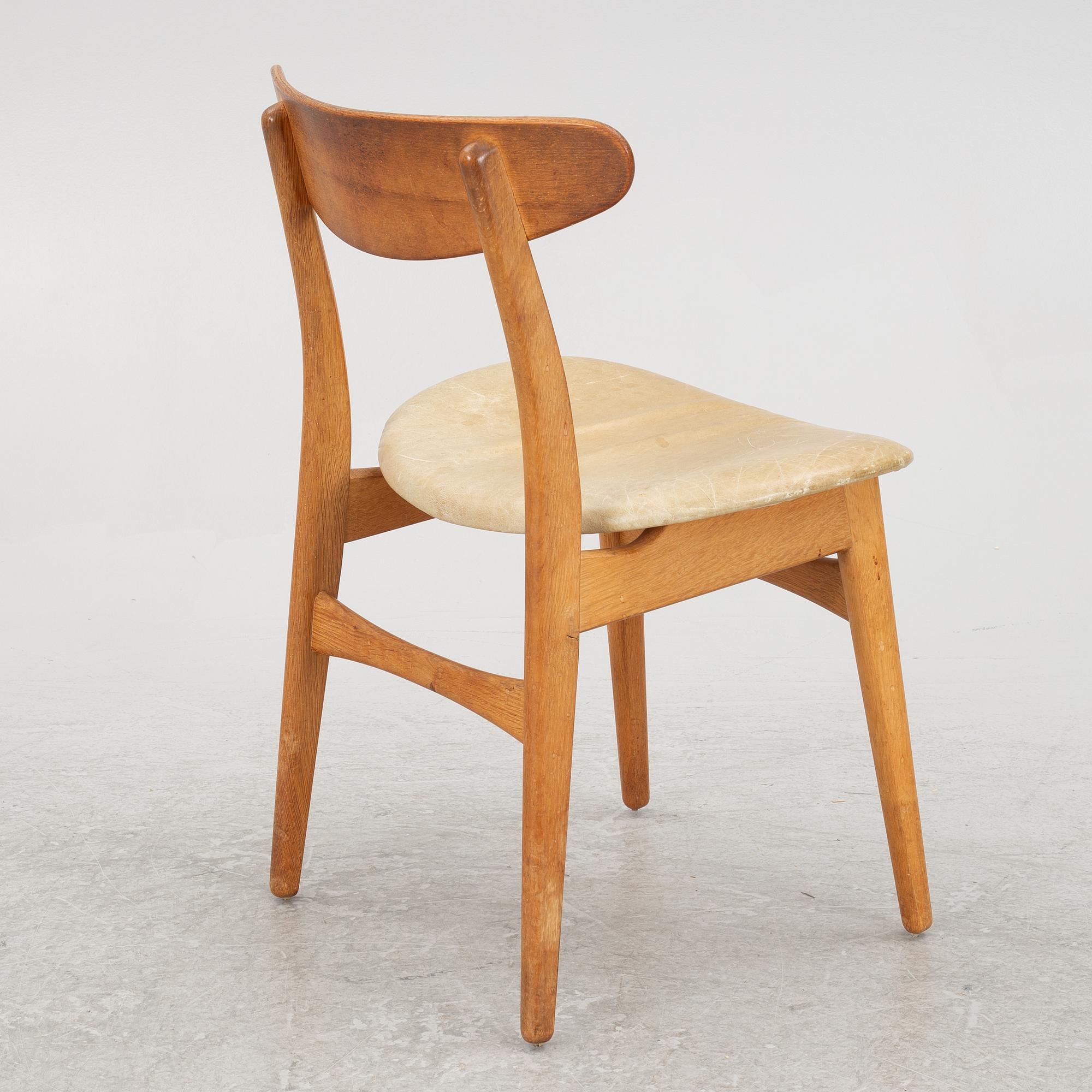 Hans J Wegner, stol, "Spisestolen"/CH23, Danmark, 1950-70-tal.