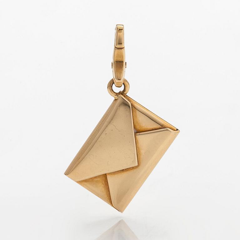 Cartier, an 18K gold letter pendant/charm.