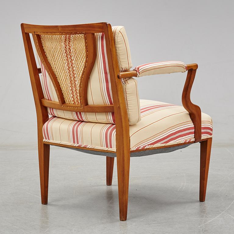 Josef Frank, a model 969 armchair for Svenskt Tenn.