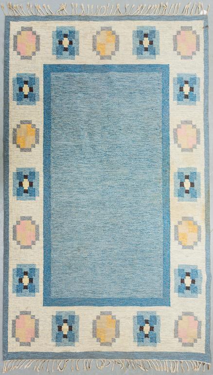 MATTA, rölakan, monogramsignerad GG (Gitt Grännsjö-Carlsson), ca 282 x 193 cm.