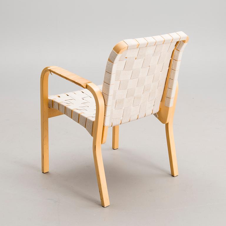 ALVAR AALTO, nojatuoli malli 45, Artek 1900-luvun loppu.