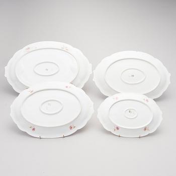 A 52-piece set of tableware in porcelain from Rosenthal, around year 1900.