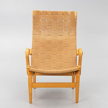 Bruno Mathsson, Armchair, 'Pernilla', Firma Karl Mahtsson, Värnamo, 1944.