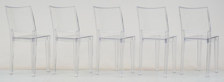 STOLAR, 5 st, "La Marie" Philippe Starck för Kartell Italien.