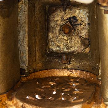 Kandelabrar, ett par, brons, sent 1800-tal.