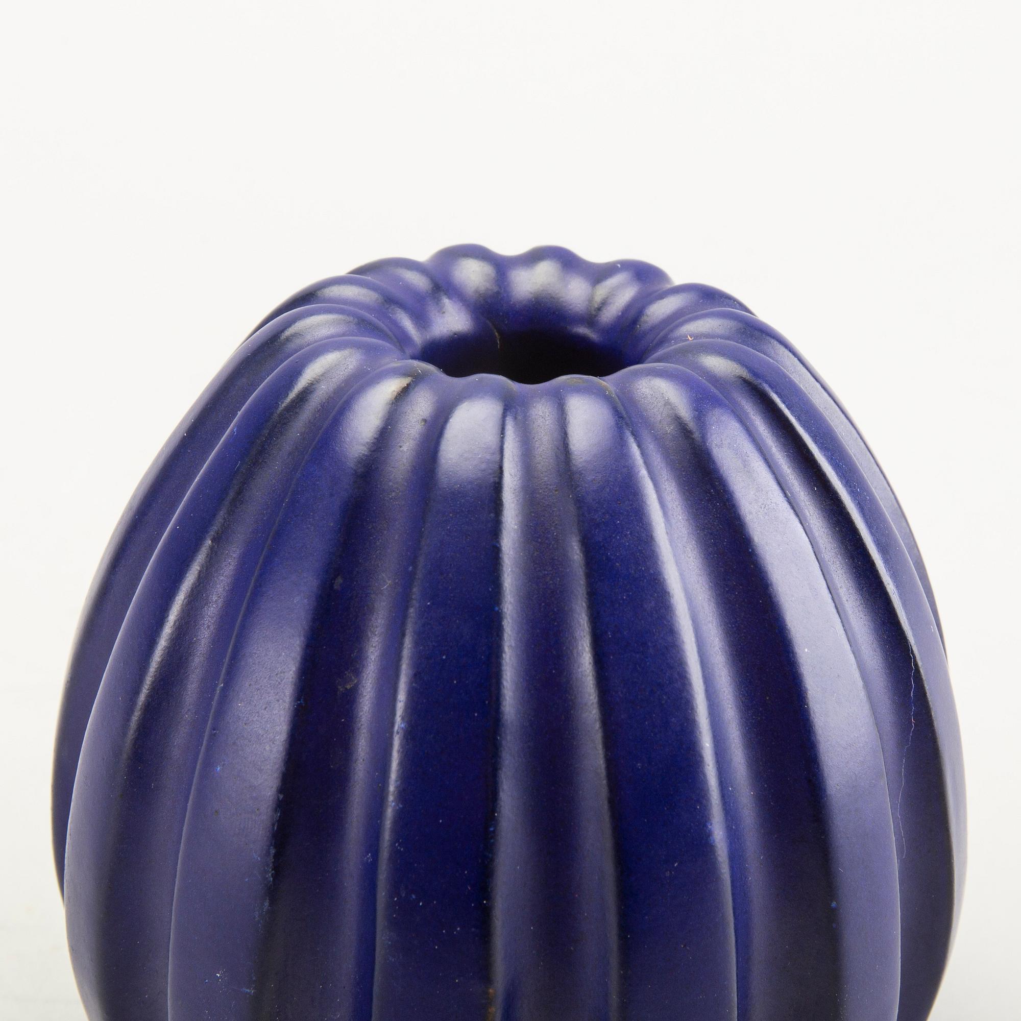 Vicke Lindstrand, vase, earthenware, Upsala-Ekeby.